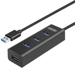 UNITEK USB 3.0 4-Port Hub (USB Powered Port / BC1.2) - US $9.9 (~AU $14) - Free Shipping @ Funeed.com