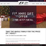 Australian F1 Grand Prix - 2 for 1 Tickets (Kids 14 and under Free)