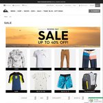 Up to 40% off Quiksilver Surf Fashion- Free Shipping over $50