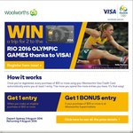 Win a Trip for 2 to the Rio 2016 Olympic Games from Woolworths Money/Visa (Woolworths Money Credit Cardholders)