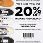 Platypus Shoes 20% off This Weekend + (AmEx Offer Spend $60 Get $15 Back)