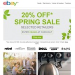 Confirmed eBay 20% off
