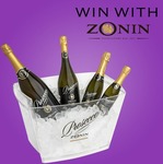 Win a Prize Pack (Includes Branded Flutes, Wine Bucket, Stoppers & Case of Zonin Prosecco) from Zonin Prosecco