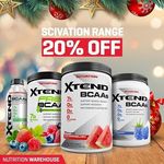 Win 2x Scivation Xtend BCAAs from Nutrition Warehouse