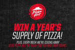 Win a Year Supply of Pizza or 1 of 6 Weekly $100 Pizza Vouchers @ Pizza Hut & Junkee.com