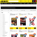 25% off Selected TV Boxsets on DVD & Blu-Ray at JB Hi-Fi