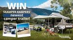 Win a 2017 Skamper Kampers' Dingo Ultimate Trailer incl On-Road Costs Worth $25,500 from Network Ten