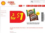 Arnott's Wagon Wheels 2 for $1 at Coles Express