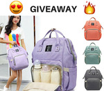 WIN a Waterproof Baby Diaper Bag in 15 colours valued at $199.95