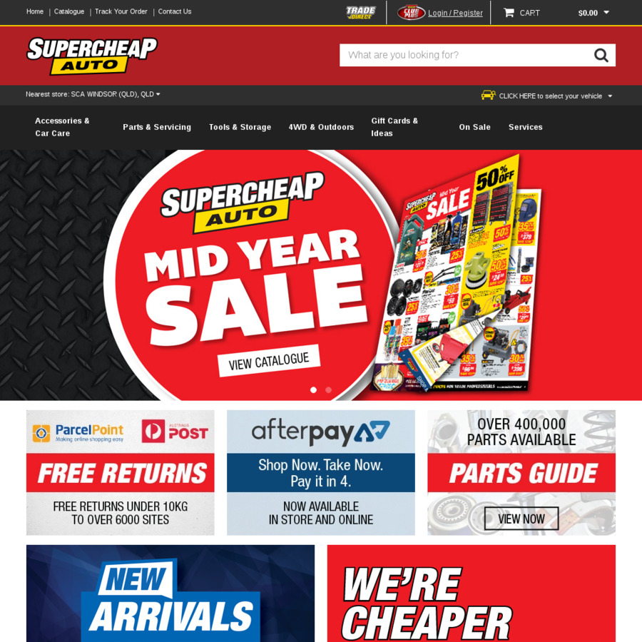 20% off Sitewide @ Supercheap Auto (Online Only - Monday) - OzBargain