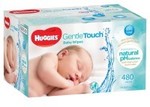 Huggies Gentle Touch Baby Wipes - 480 Pack $21.95 (Free C&C or + $9 Delivery) @ Baby Bunting