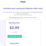 Free 3 Month Shipster Trial @ Australia Post