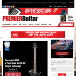 Win a "Paul Reed Smith S2" Electric Guitar worth US$1,099 from Premier Guitar & Heartbreaker Guitars