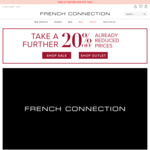 25% off Everything Online + Free Shipping on Orders over $75 @ French Connection