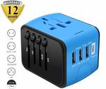 30% OFF Universal Travel Adapter $19.59 (Was $27.99) + Delivery (Free with Prime/ $49 Spend) @ Cre-Heaven Amazon AU
