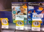 PS2 Singstar Games $15 @ Kmart Melton [VIC]