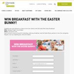 Win 1 of 25 Family Passes to The Chirnside Park Easter Breakfast on 15/4 at Groove Train from GPT Property [VIC]