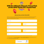 Ultimate Maccas Kick 2 Kick - AFL Grand Final 