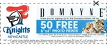 50 Free 6" x 4' Photo Prints from Domayne Kotara only