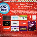 2,000 Flybuys (Worth $10) with $50 Gift Cards - eBay, Netflix, Uber, Ticketek, $100 Coles Mastercard + More @ Coles
