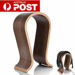 Walnut Wood Headphone Stand Holder Earphone Hanger Headset Display Rack $28.08 Delivered @ eBay AU