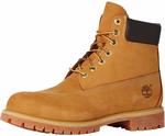 Timberland Men's Men's 6-Inch Premium Boots (Yellow) $112.50 Delivered @ Amazon AU