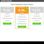 Easynews Unlimited Usenet - 83% off (Lifetime Discount) US $59.88/Year