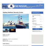 [NSW] 25% off Sydney Harbour Secrets Cruise $36 (Was $48) via Sydney Heritage Fleet