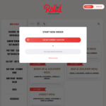 $15 off Online Order at Roll’d