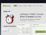 Free 1Mbps Usenet Account (Reopened)