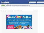 $10 to Spend at Toys 'R' Us Online with Coupon Code. No Minimum Spend