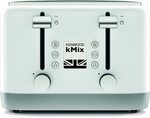 Kenwood Kmix, 4 Slice Toaster, TFX750WH, Cool White $84.00 Delivered ($189 RRP) @ Amazon AU