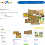 Retro or Vintage Style Games - 25% off on Full Range + Shipping @ Multi Toys