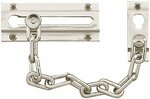 [Pre Order] Delf Satin Chrome Chain Door Guard $1.26 @ Bunnings