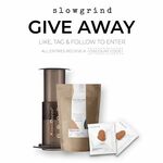 Win a Coffee Bundle (incl Aeropress) from Slowgrind worth $80 (Discount code for ALL entrants)