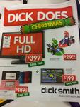 Nintendo 3DS for $189, FHD 42" LCD for $397, Garmin Nuvi 1450T for $199 at Dick Smith from 22/11
