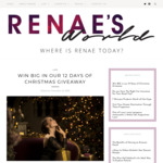 Win 1 of 16 Prizes in our 12 Days of Christmas Giveaway from Renae's World
