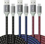 3 Pack 3m Fast Charging USB 2.0 Type C Cables $15.49 ($3.5 off) + Delivery ($0 with Prime/ $39 Spend) @ Fasgear Amazon AU