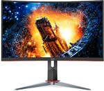 AOC Curved 27" 1080p/FHD Monitor 165hz 1ms Adaptive Sync $279 ($50 Steam Code via Redemption) Delivered/C&C @ Centre Com