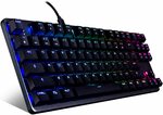 Tecware Phantom L RGB Low Profile Mechanical TKL Gaming Keyboard (Outemu Brown) + Free Gaming Mouse $58 Shipped @ PCByte Amazon