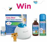 Win a Vaporiser, Nose Inhalant⁣⁠⁠ & Room Spray⁣⁠⁠, Nappy Bag, $100 'The Baby Card from Euky Bear