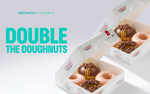 BOGOF 4-Pack Crunchie Krispy Kreme Donuts (+ Delivery) via Deliveroo
