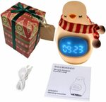 Night Light + Alarm Clock for Kids (Gift Wrapped) $25.99 Delivered @ Worshopping Amazon AU