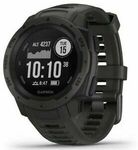 [Afterpay, eBay Plus] Garmin Instinct GPS Watch - Graphite $186.64 Delivered @ Ryda eBay