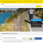 [VIC] RACV Bike Assist: Roadside Assistance 4Your Bike/Electric Bike 50% off 1-Year Subscription ($22.50 of $45) @ RACV