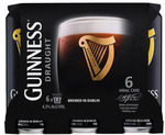 Guinness Draught Can 6x 440ml for $18 (Save $7) @ Coles