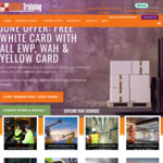 [VIC] Free White Card Course (Valued at $150) with All EWP, WAH and Yellow Card Bookings @ Start Training (Melbourne)