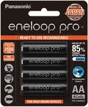 Eneloop Pro: AA 4pk $19.70 ($17.73 S&S), 8pk $35.50 ($31.95 S&S), AAA 4pk $18.80 ($16.92 S&S) + Post ($0 Prime/ $39+) @ Amazon