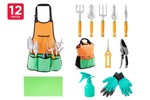 Certa 12-Piece Garden Essentials Tool Kit with Apron and Carry Bag $12.99 ($10.99 Kogan First) + Delivery @ Kogan