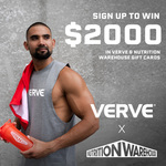 Win $2,000 Worth of Nutrition Warehouse and Verve Gift Cards from Nutrition Warehouse